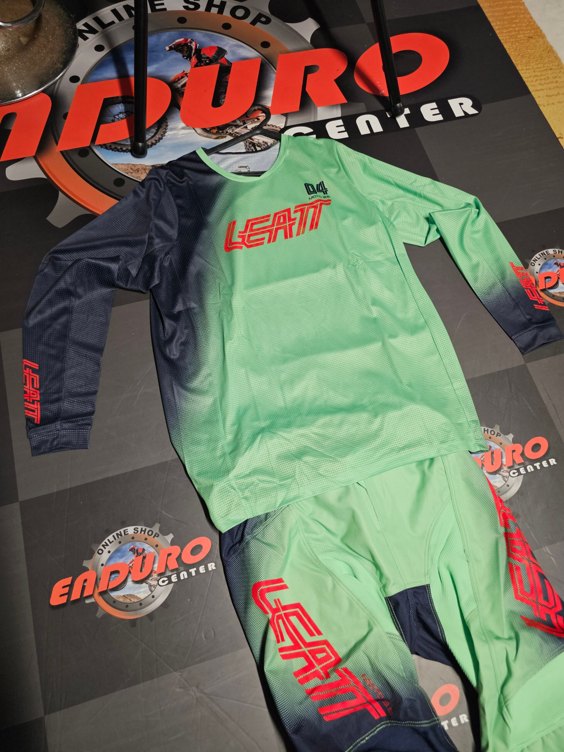 FATO LEATT MX GPX 3.5 MATCHA GRNWTR/DKBLU 6 FATO LEATT MX GPX 3.5 MATCHA GRNWTR/DKBLU - Image 6