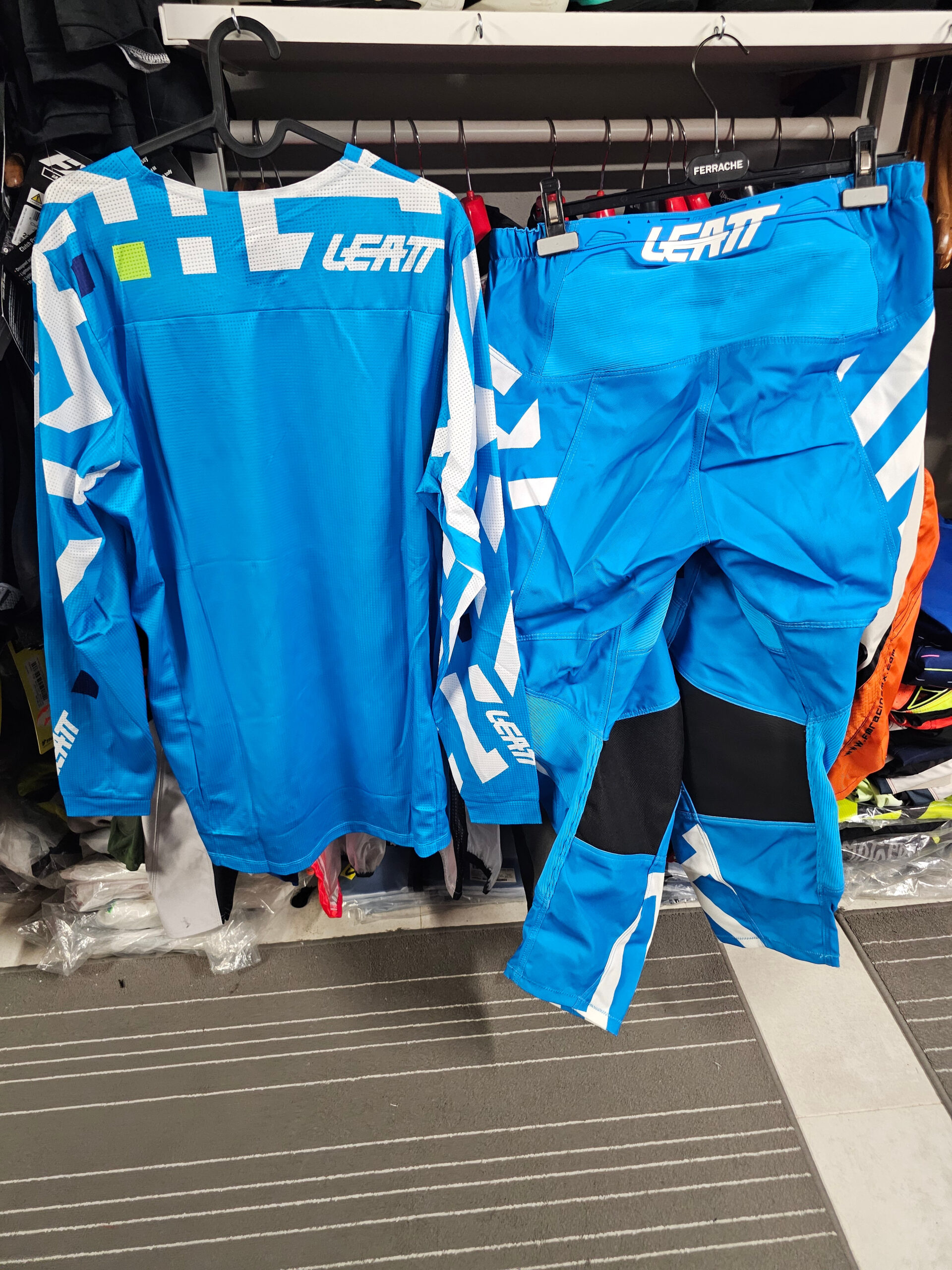 FATO LEATT MX GPX 3.5 CYAN LTBLU/WHT 5 FATO LEATT MX GPX 3.5 CYAN LTBLU/WHT - Image 5