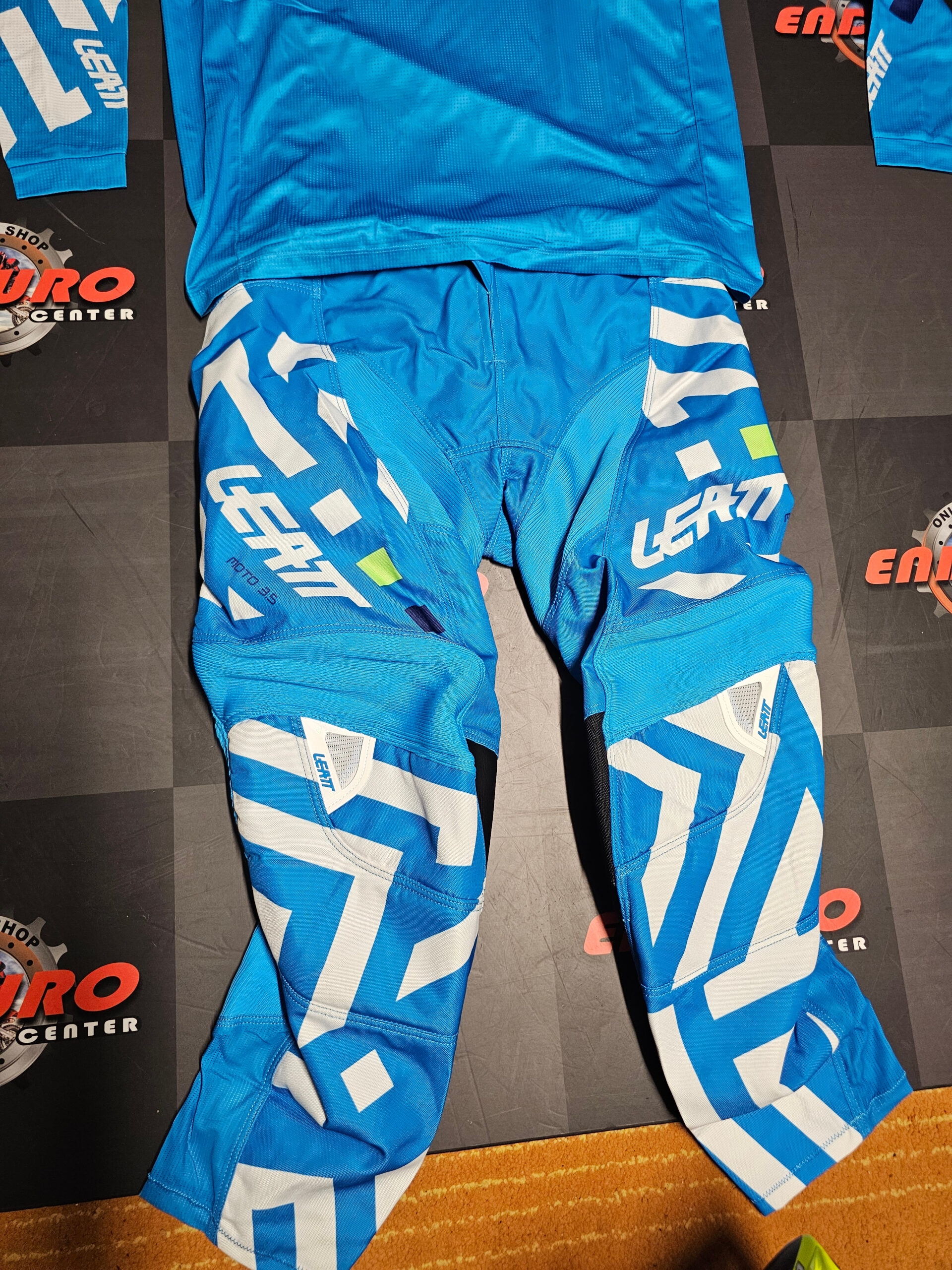 FATO LEATT MX GPX 3.5 CYAN LTBLU/WHT 9 FATO LEATT MX GPX 3.5 CYAN LTBLU/WHT - Image 9