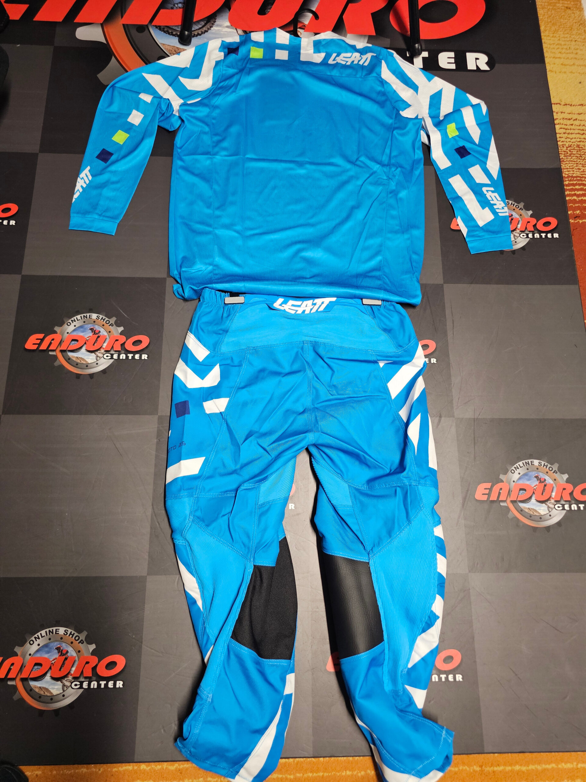 FATO LEATT MX GPX 3.5 CYAN LTBLU/WHT 3 FATO LEATT MX GPX 3.5 CYAN LTBLU/WHT - Image 3
