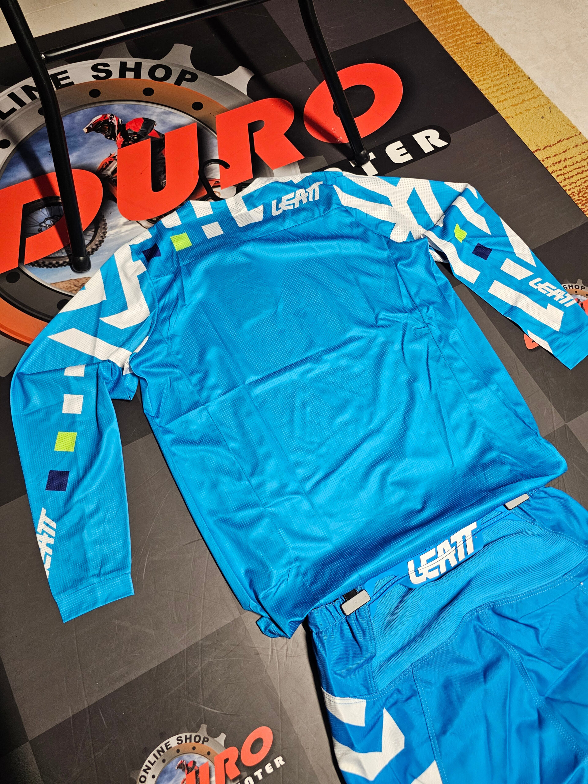 FATO LEATT MX GPX 3.5 CYAN LTBLU/WHT 10 FATO LEATT MX GPX 3.5 CYAN LTBLU/WHT - Image 10