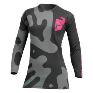 CAMISOLA THOR MULHER SECTOR DISGUISE BLK/GRY/PNK