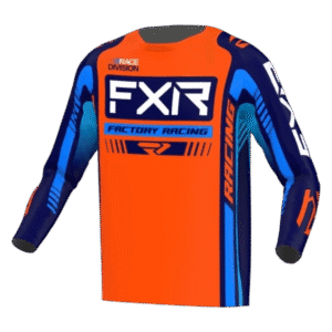 CAMISOLA FXR CLUTCH PRO MX ORG/DKBLU/LTBLU