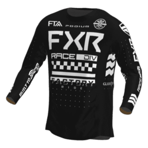 CAMISOLA FXR PODIUM GLADIATOR MX BLK/WHT