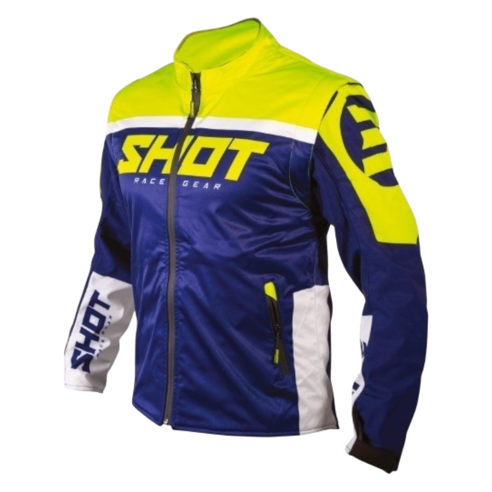 CASACO SHOT SOFTSHELL WARMER LITE 2.0 DKBLU/YLWFLU/WHT 1 CASACO SHOT SOFTSHELL WARMER LITE 2.0 DKBLU/YLWFLU/WHT