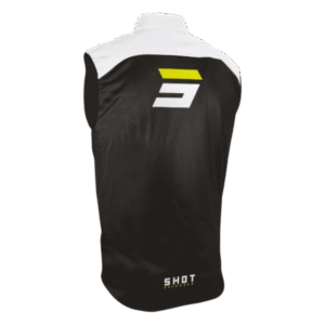 COLETE SHOT SOFTSHELL BODY WARMER LITE 2.0 BLK/WHT/YLWFLU