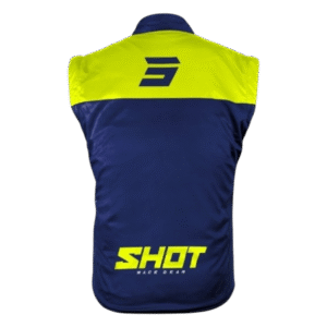 COLETE SHOT SOFTSHELL BODY WARMER LITE 3.0 DKBLU/WHT/YLWFLU