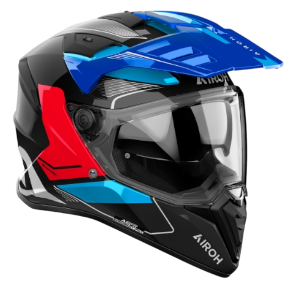 CAPACETE AIROH BANDIT TUNE BLU/RED/BLK 12 CAPACETE AIROH BANDIT TUNE BLU/RED/BLK - Image 12