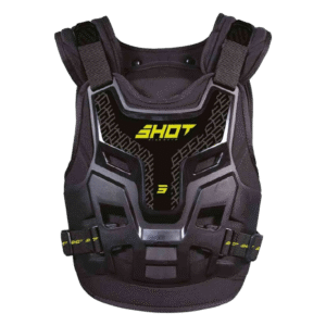 COLETE PEITORAL SHOT FIGHTER 2.0 BLK/GRY