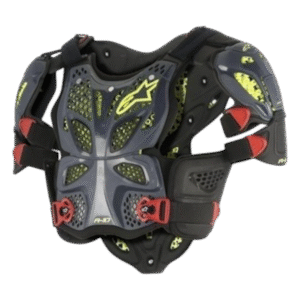 COLETE PEITORAL ALPINESTARS A-10 FULL CHEST PROTECTOR BLK/MLT