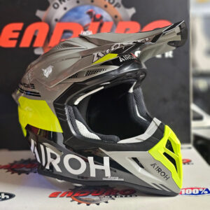 CAPACETE AIROH AVIATOR ACE 2 FURY YLWFLU/GRY/BLK