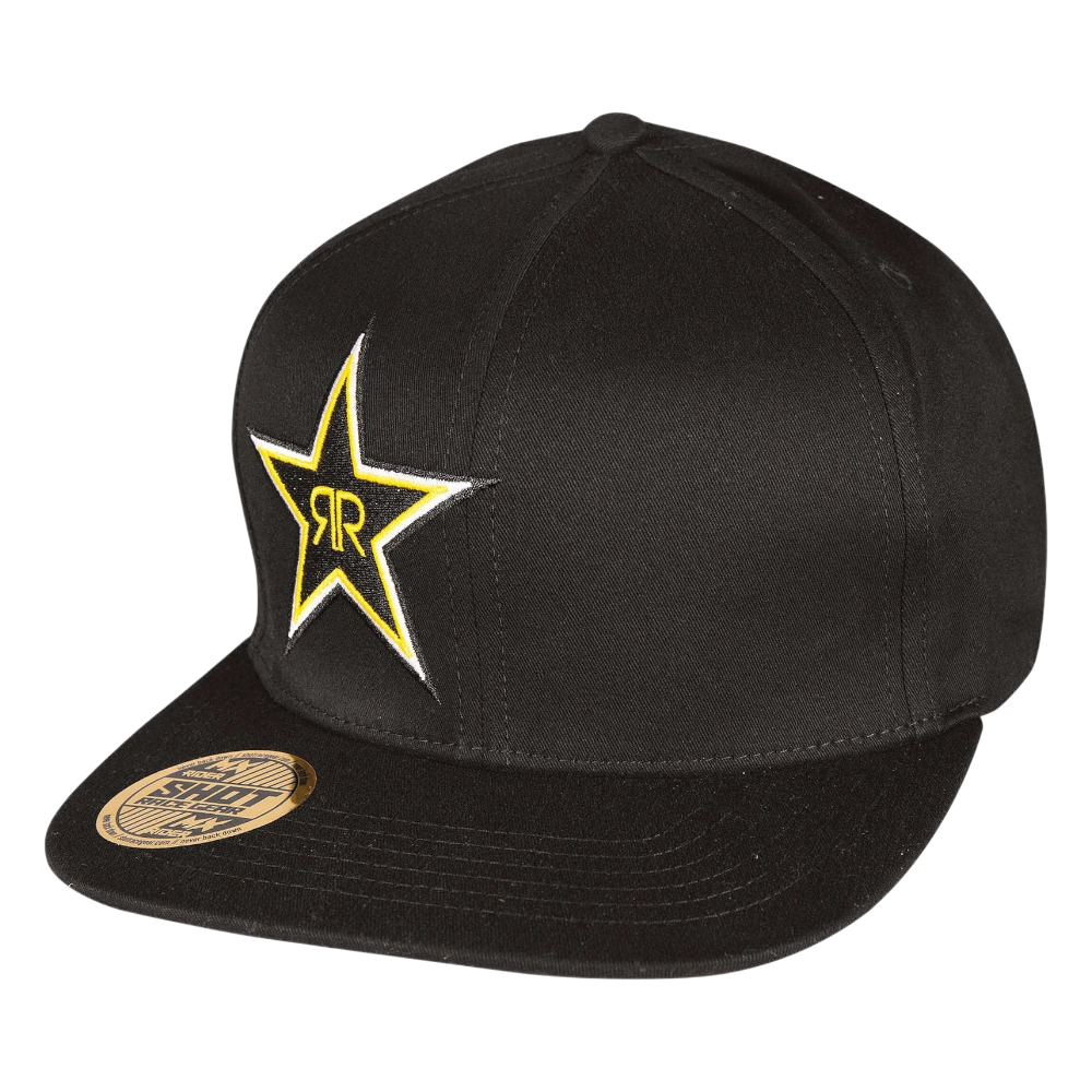 BONÉ SHOT ROCKSTAR SUBLIM 2.0 BLK/YLW 1 BONÉ SHOT ROCKSTAR SUBLIM 2.0 BLK/YLW