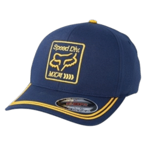 BONÉ FOX FLEXFIT MURC WRLRIDER DKBLU/YLW