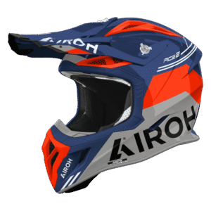CAPACETE AIROH AVIATOR ACE 2 FURY CERULEAN GLOSS