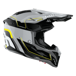 CAPACETE AIROH AVIATOR 3 LEADER YLWFLU/GRY/BLK