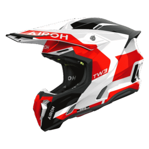 CAPACETE AIROH TWIST 3 FANCY RED/WHT/BLK