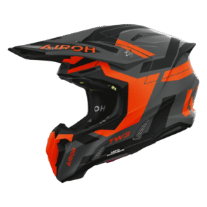 CAPACETE AIROH TWIST 3 DYNASTY ORG/GRY/BLK MATT