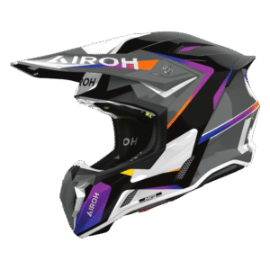 CAPACETE AIROH TWIST 3 HUSTLE GRY/BLK/MULTI