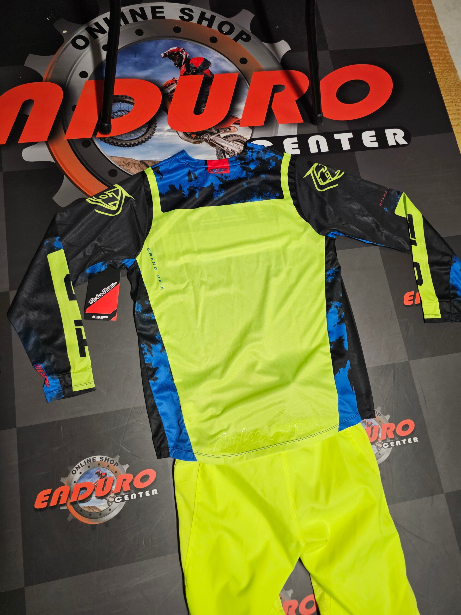 CAMISOLA TROY LEE DESIGNS GP ASTRO BLK/YLWFLU/BLU 5 CAMISOLA TROY LEE DESIGNS GP ASTRO BLK/YLWFLU/BLU - Image 5