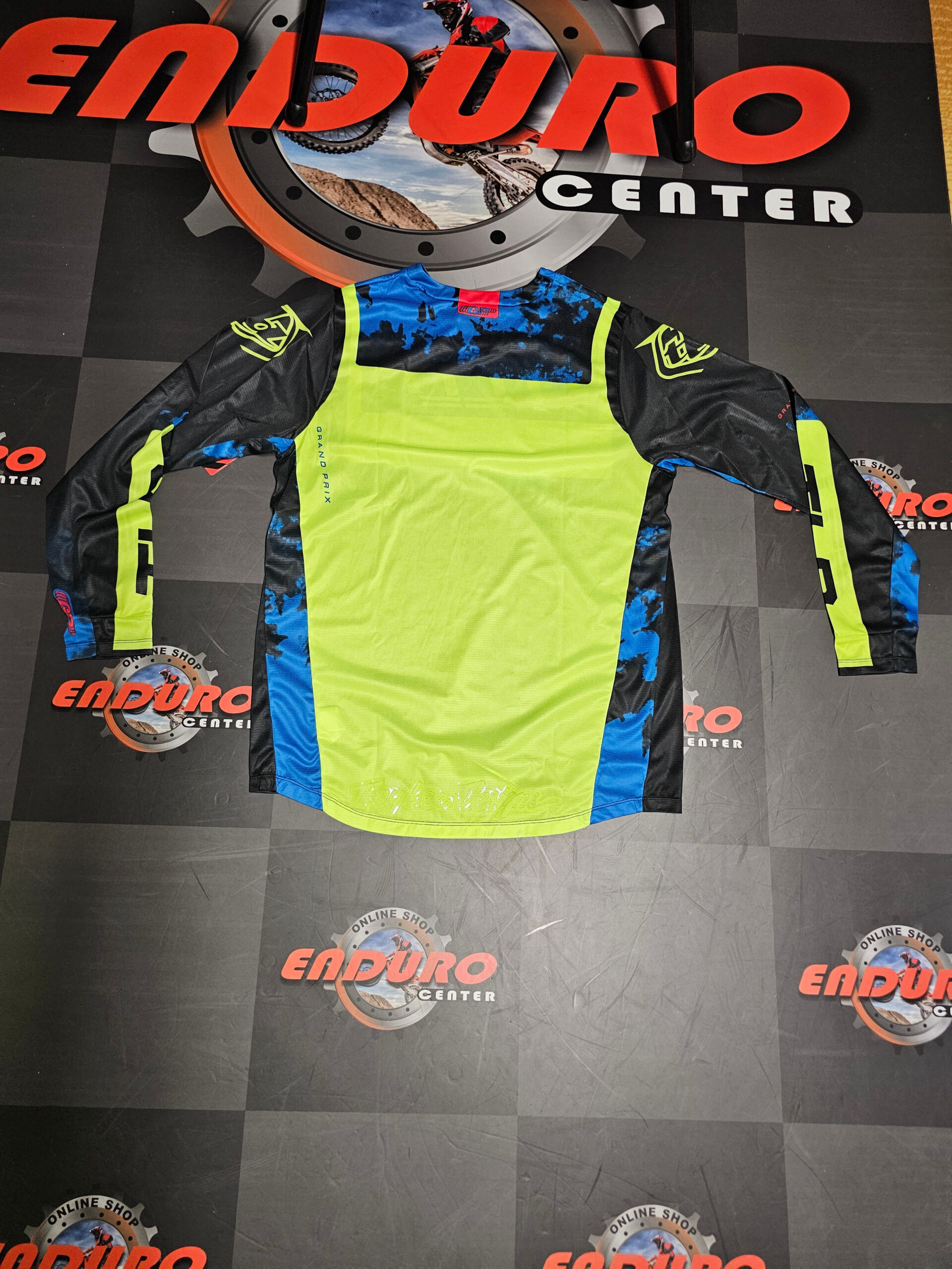 CAMISOLA TROY LEE DESIGNS GP ASTRO BLK/YLWFLU/BLU 3 CAMISOLA TROY LEE DESIGNS GP ASTRO BLK/YLWFLU/BLU - Image 3