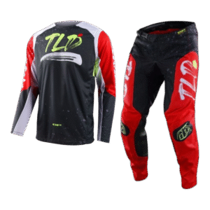 FATO TROY LEE DESIGNS GP PRO PARTICAL BLK/REDFLU/WHT