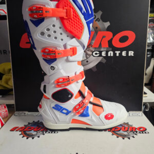 BOTAS SIDI CROSSFIRE 2 SRS WHT/ORGFLU/BLU
