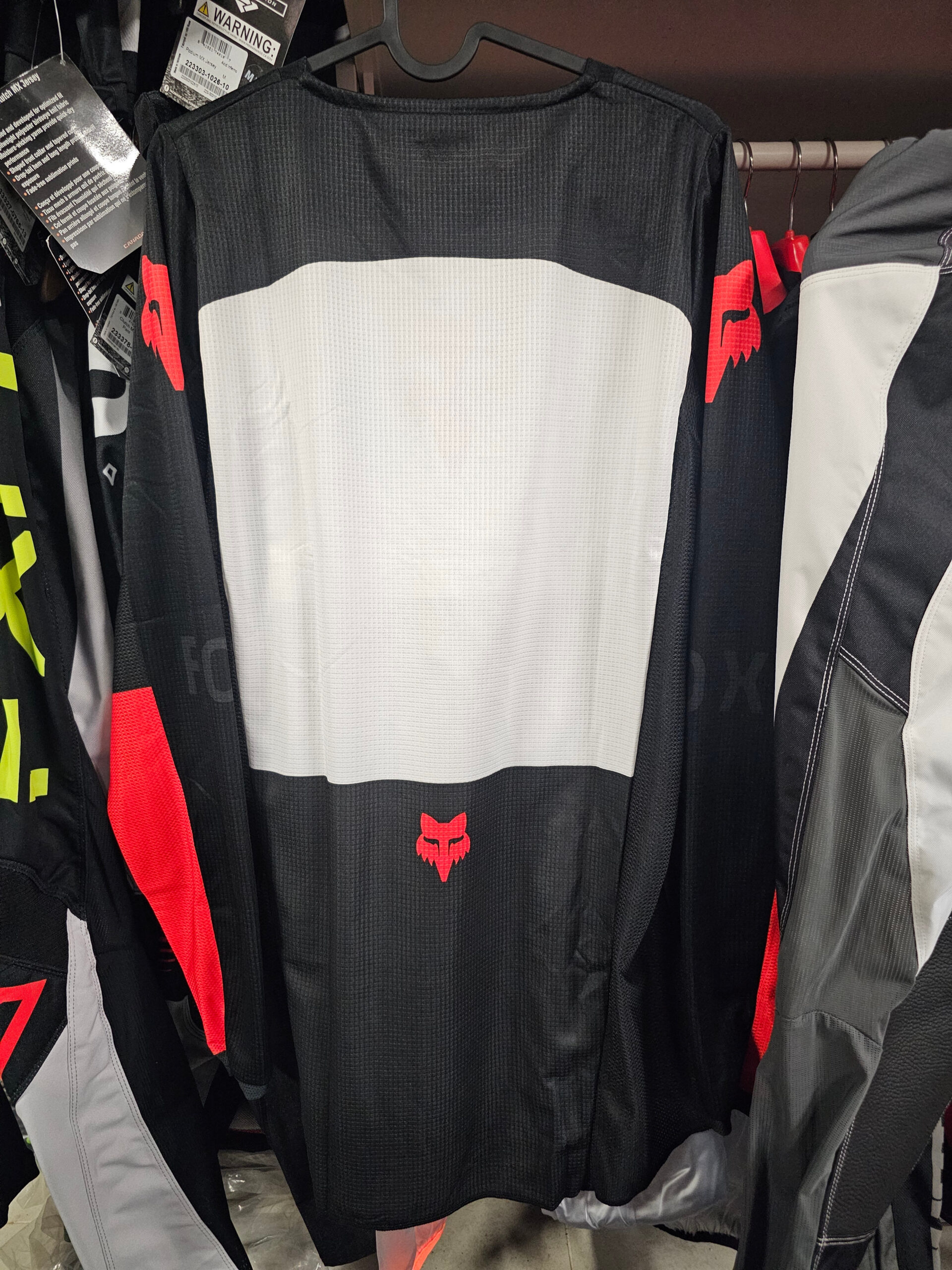 FATO FOX 180 FLOW WHT/RED/BLK 11 FATO FOX 180 FLOW WHT/RED/BLK - Image 11