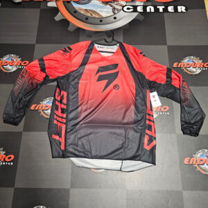 CAMISOLA SHIFT WHITE LABEL POSN BLK/REDFLU