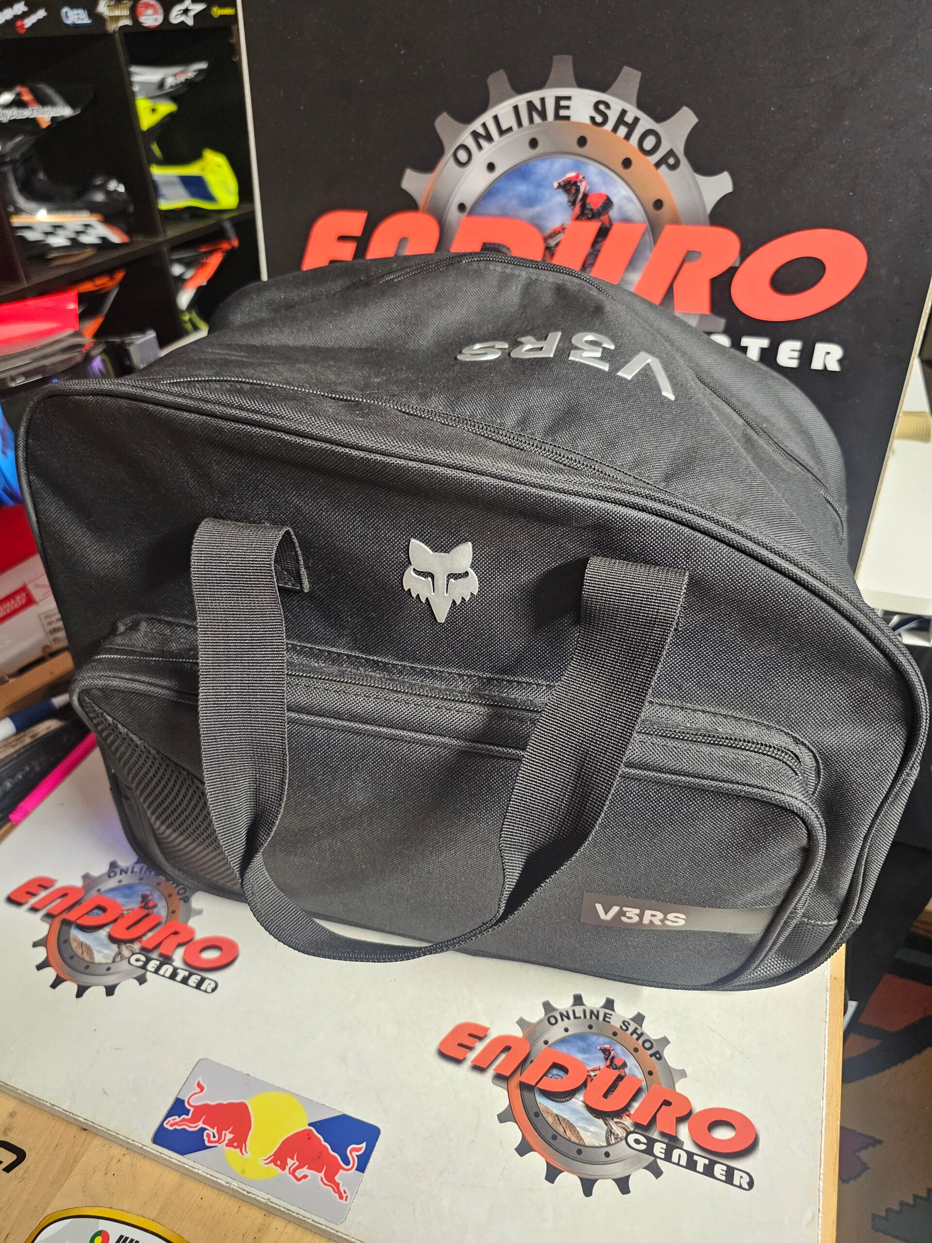 CAPACETE USADO FOX V3 RS CARBON 50TH ANNIVERSARY 25 LTD EDT. WHT/BLK 16 CAPACETE USADO FOX V3 RS CARBON 50TH ANNIVERSARY 25 LTD EDT. WHT/BLK - Image 16