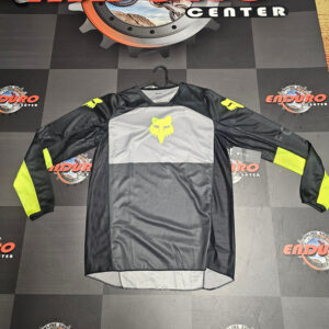 CAMISOLA FOX 180 FLOW BLK/GRY/YLWFLU