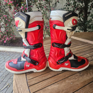 BOTAS USADAS ALPINESTARS TECH 3 RED/WHT – TAM 40.5