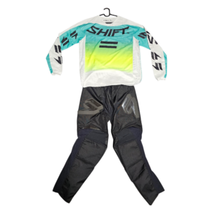 FATO SHIFT WHITE LABEL BLAK FADE WHT/GRNFLU