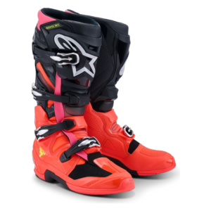 BOTAS ALPINESTARS TECH 7 BLK/RDFLU/MGT NM 25/26