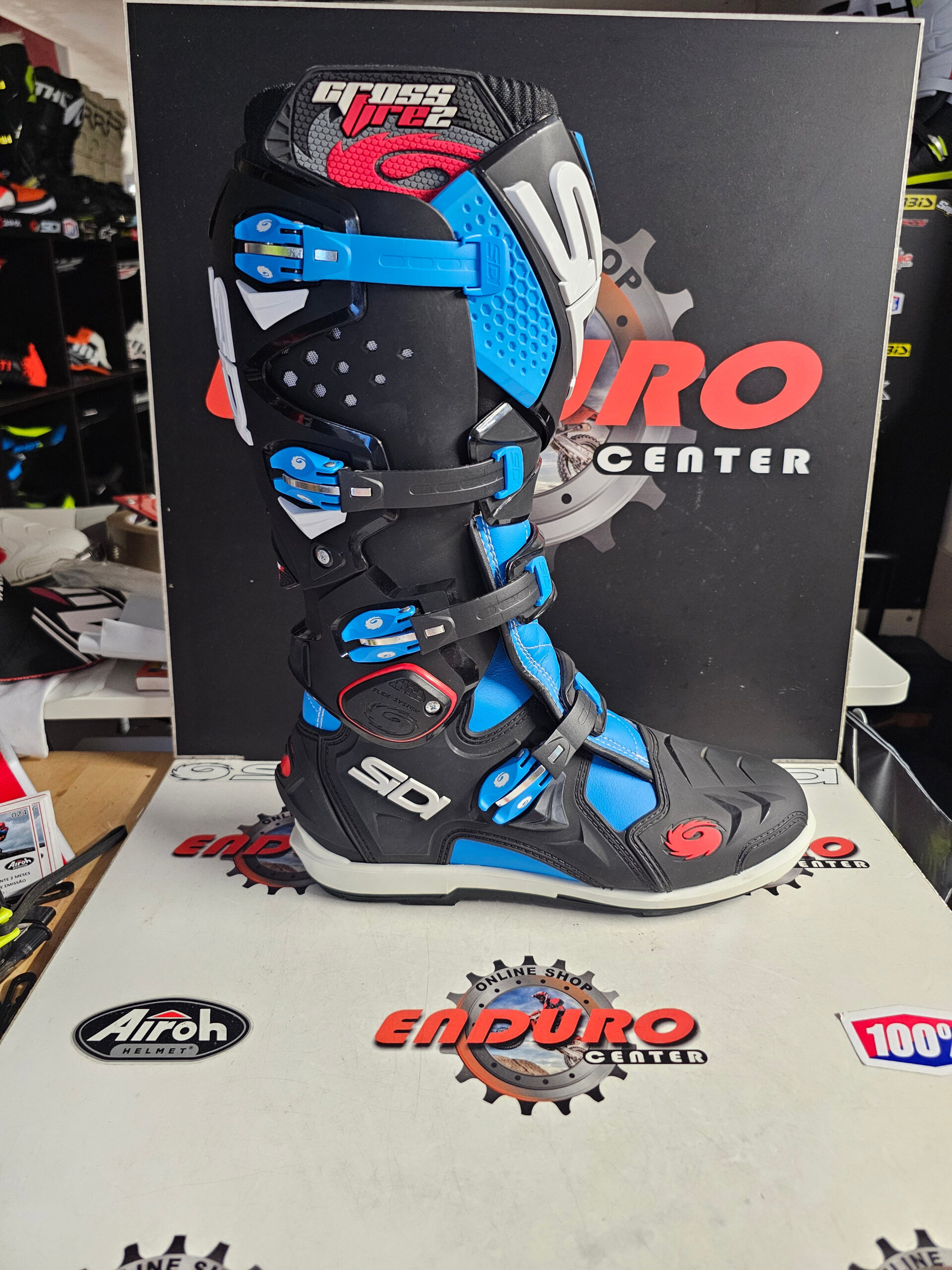BOTAS SIDI CROSSFIRE 2 SRS BLK/LTBLU 3 BOTAS SIDI CROSSFIRE 2 SRS BLK/LTBLU - Image 3
