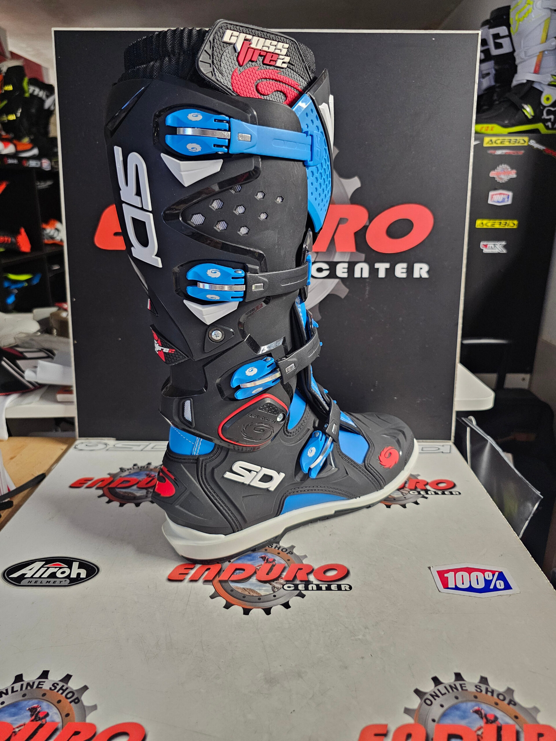 BOTAS SIDI CROSSFIRE 2 SRS BLK/LTBLU 4 BOTAS SIDI CROSSFIRE 2 SRS BLK/LTBLU - Image 4