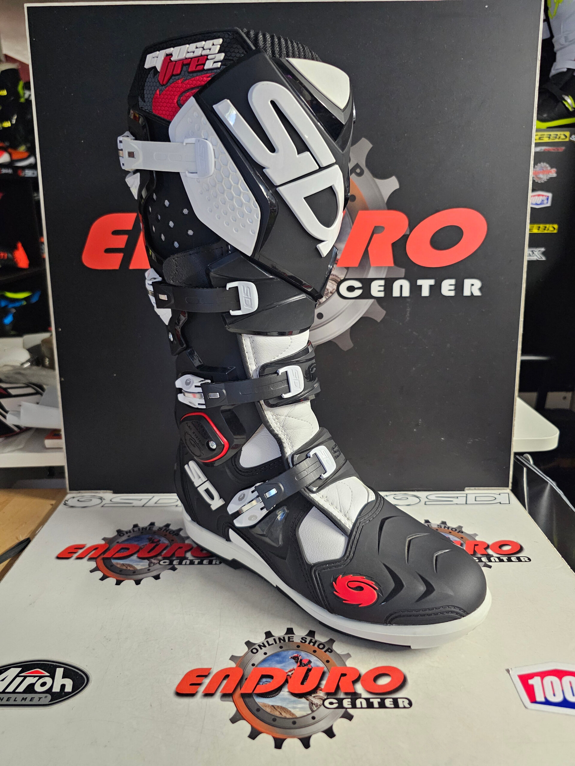 BOTAS SIDI CROSSFIRE 2 SRS BLK/WHT 2 BOTAS SIDI CROSSFIRE 2 SRS BLK/WHT - Image 2
