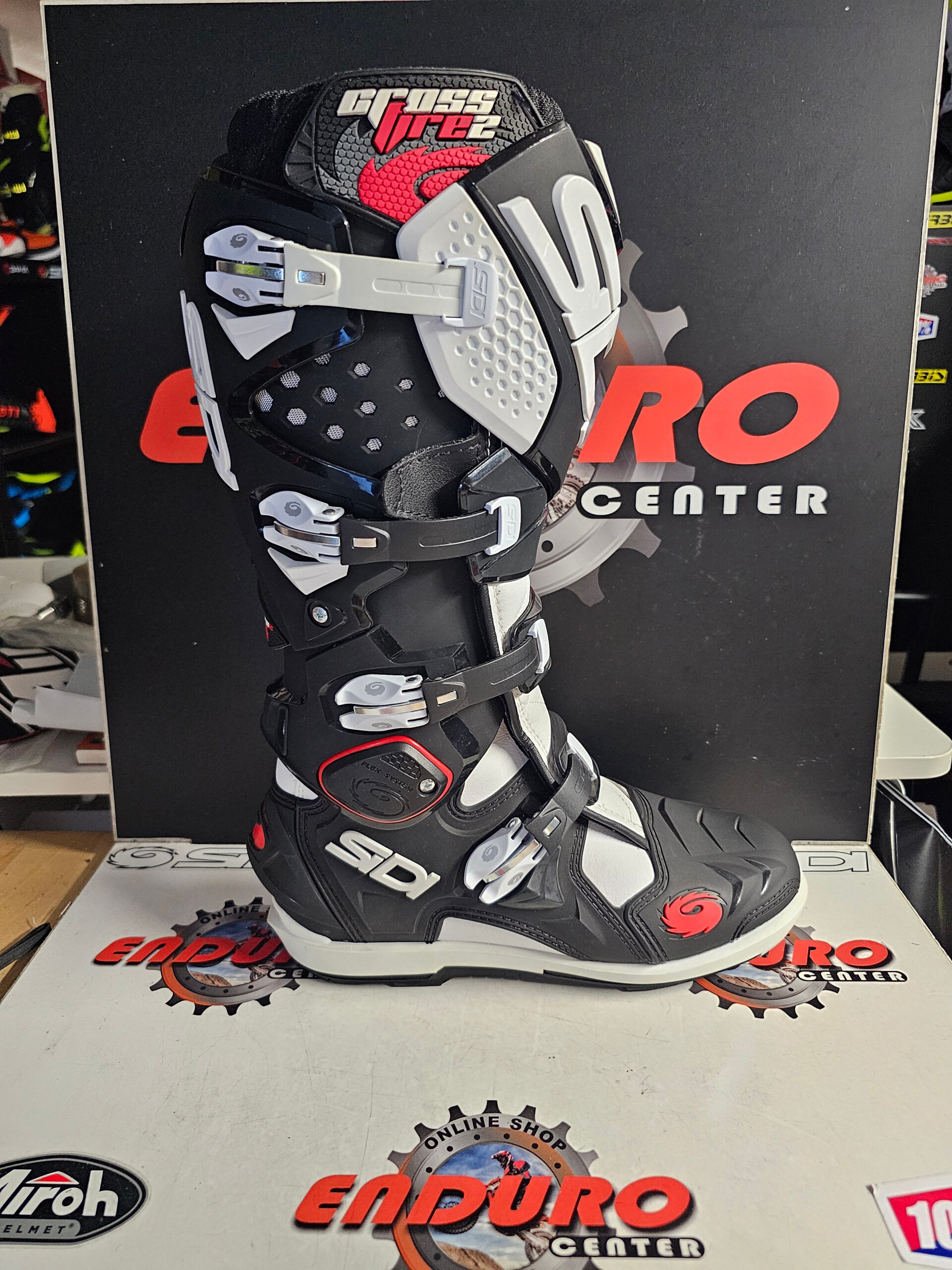 BOTAS SIDI CROSSFIRE 2 SRS BLK/WHT 3 BOTAS SIDI CROSSFIRE 2 SRS BLK/WHT - Image 3