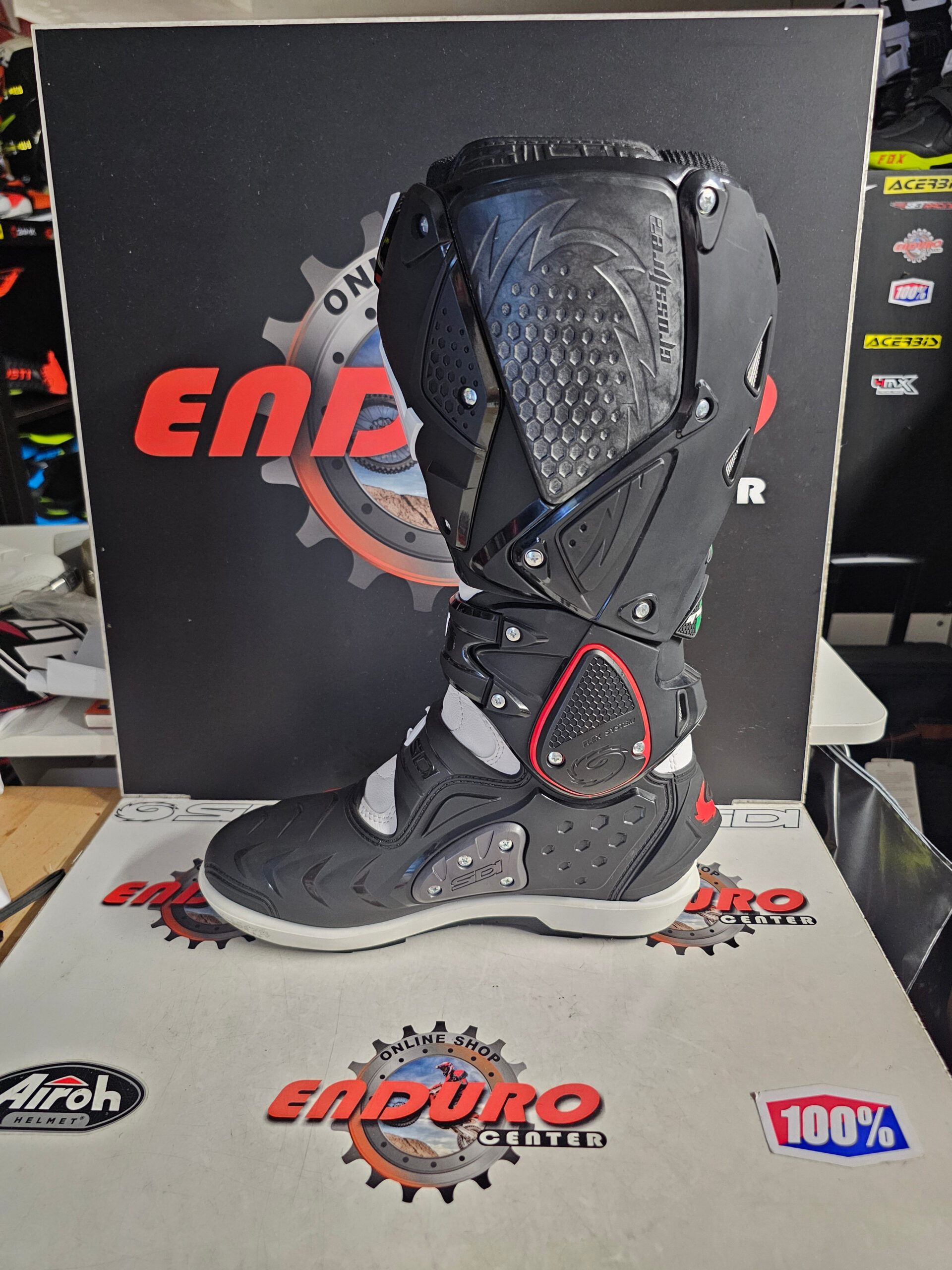 BOTAS SIDI CROSSFIRE 2 SRS BLK/WHT 6 BOTAS SIDI CROSSFIRE 2 SRS BLK/WHT - Image 6