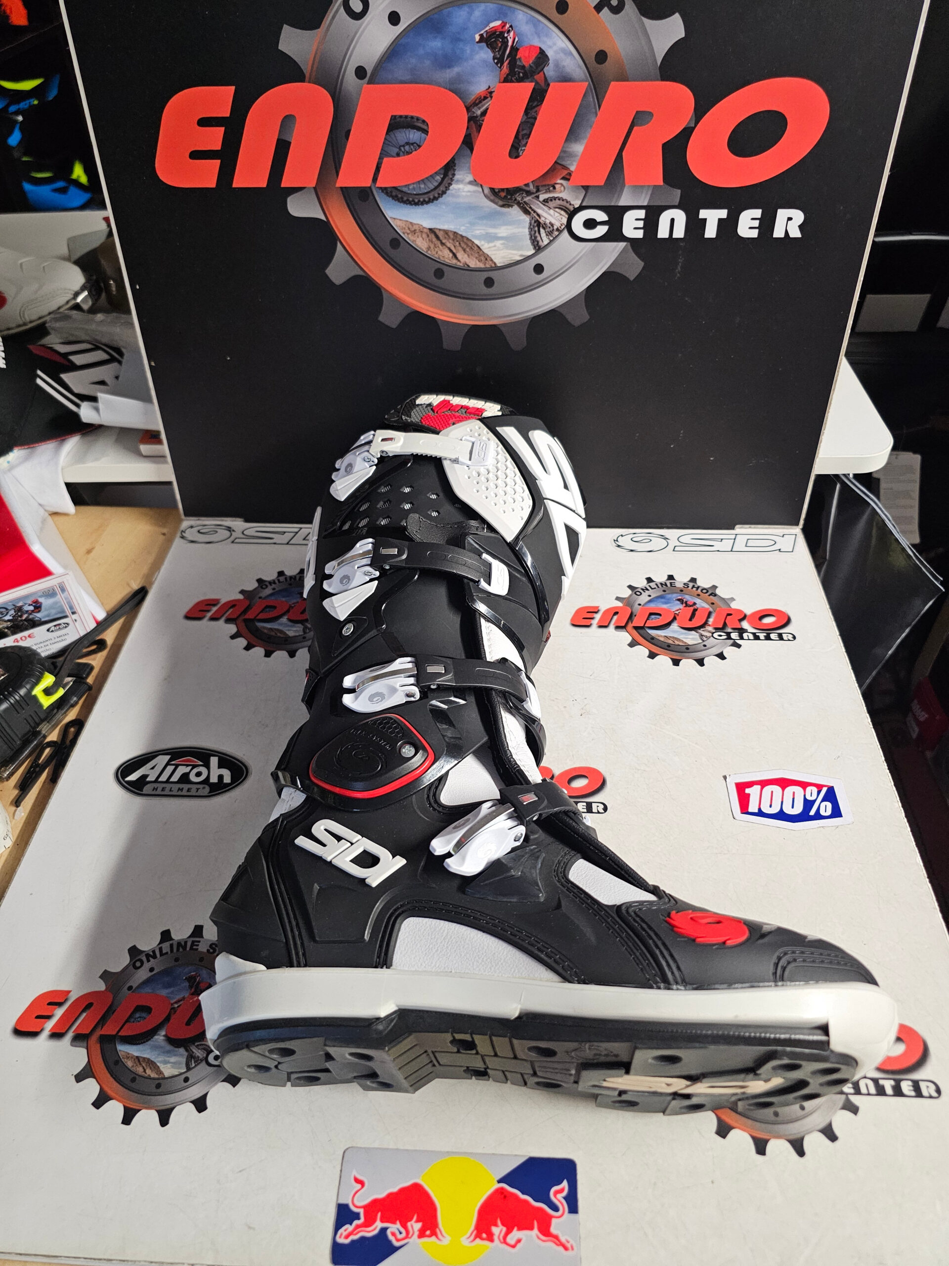 BOTAS SIDI CROSSFIRE 2 SRS BLK/WHT 9 BOTAS SIDI CROSSFIRE 2 SRS BLK/WHT - Image 9