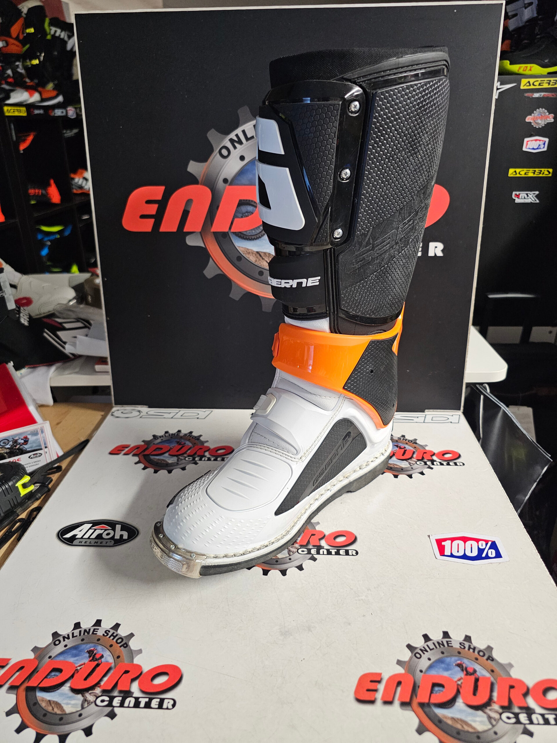 BOTAS GAERNE MX SG12 BLK/ORG/WHT 8 BOTAS GAERNE MX SG12 BLK/ORG/WHT - Image 8