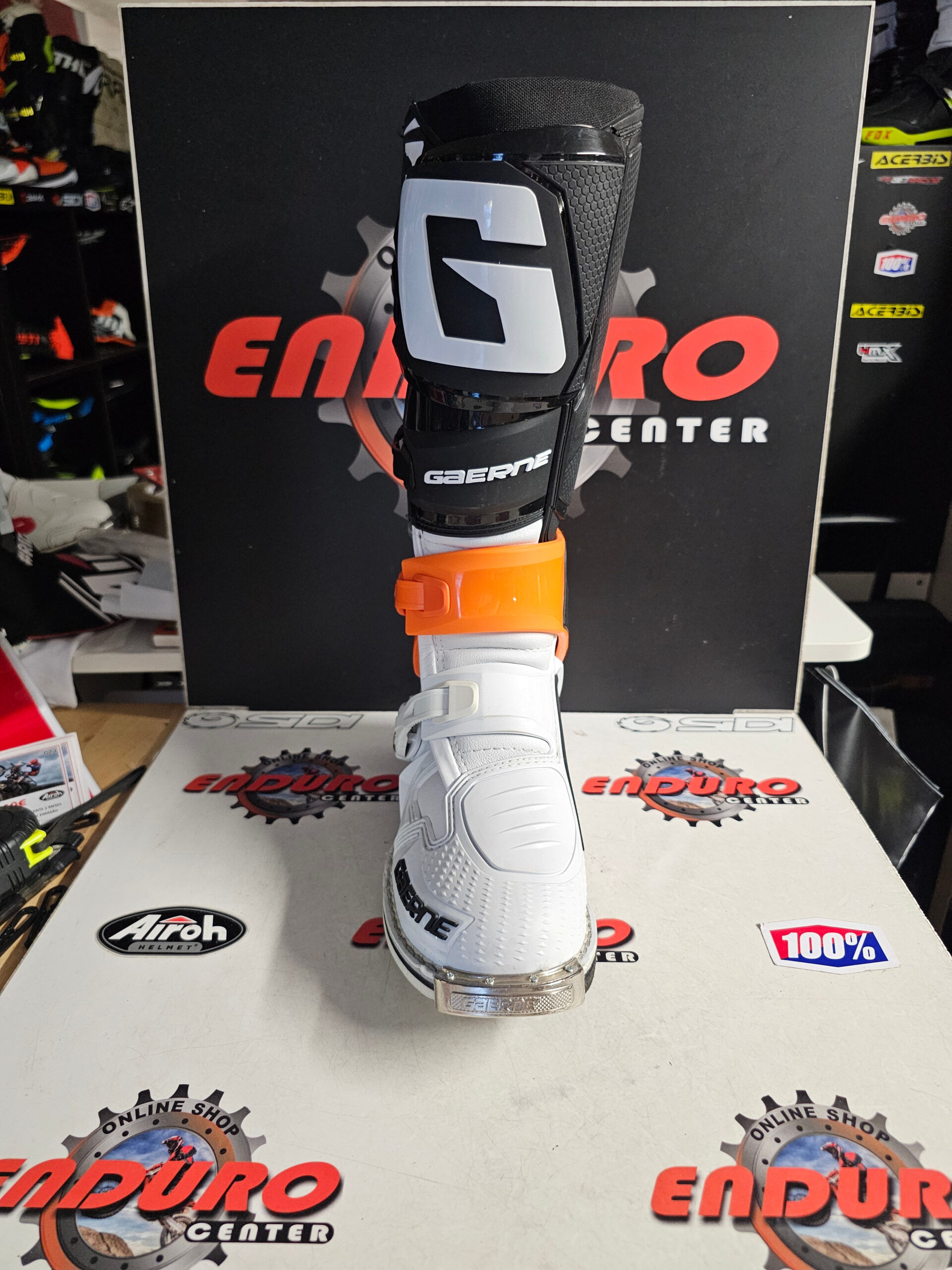 BOTAS GAERNE MX SG12 BLK/ORG/WHT 9 BOTAS GAERNE MX SG12 BLK/ORG/WHT - Image 9