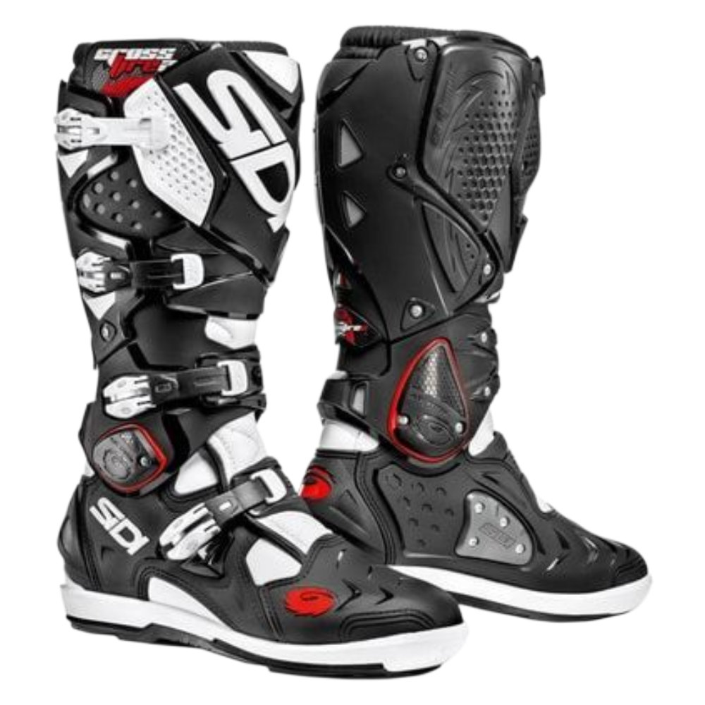 BOTAS SIDI CROSSFIRE 2 SRS BLK/WHT 1 BOTAS SIDI CROSSFIRE 2 SRS BLK/WHT