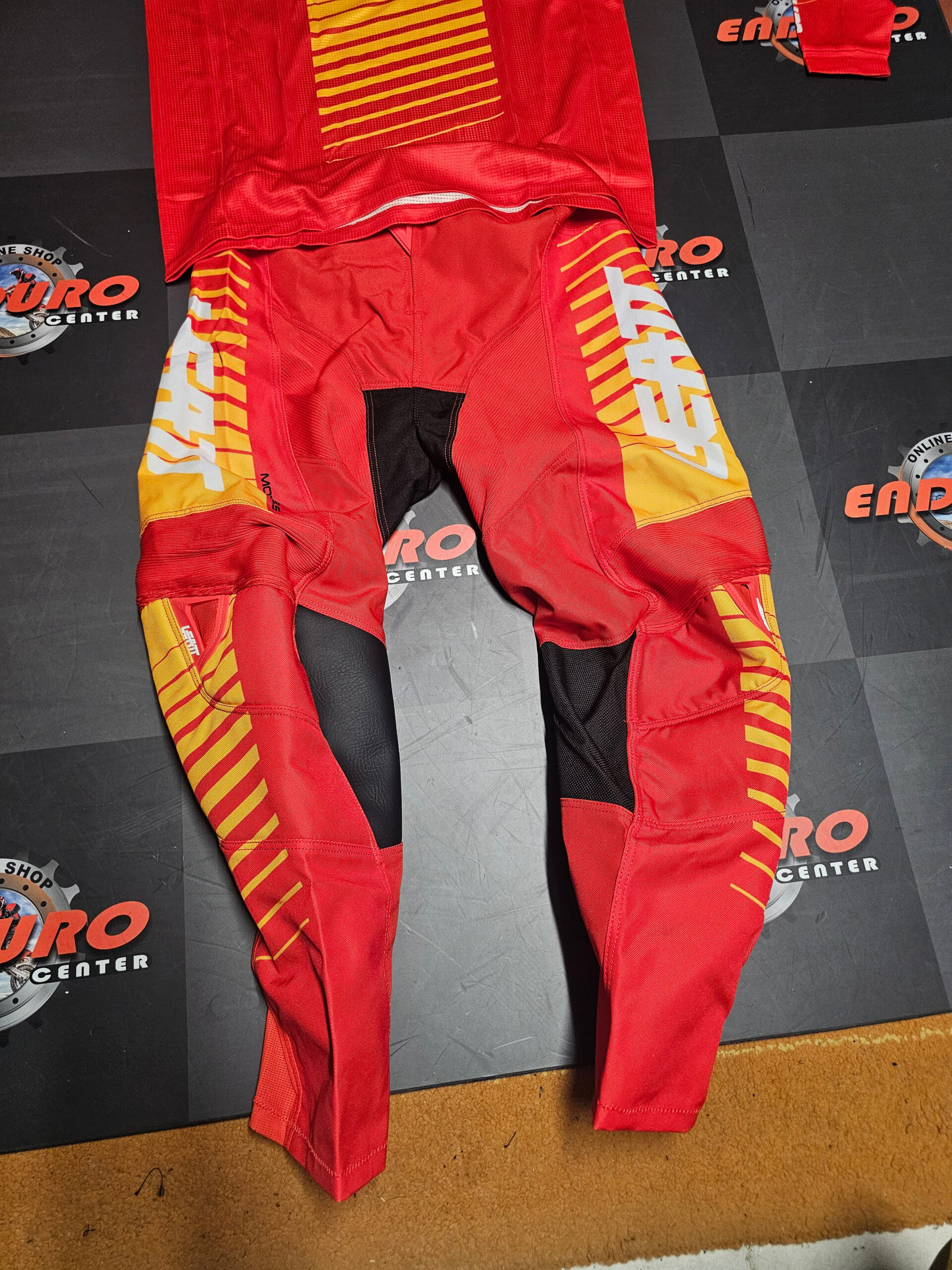 FATO LEATT MX GPX 3.5 RED RD/YLW/BLK 4 FATO LEATT MX GPX 3.5 RED RD/YLW/BLK - Image 4