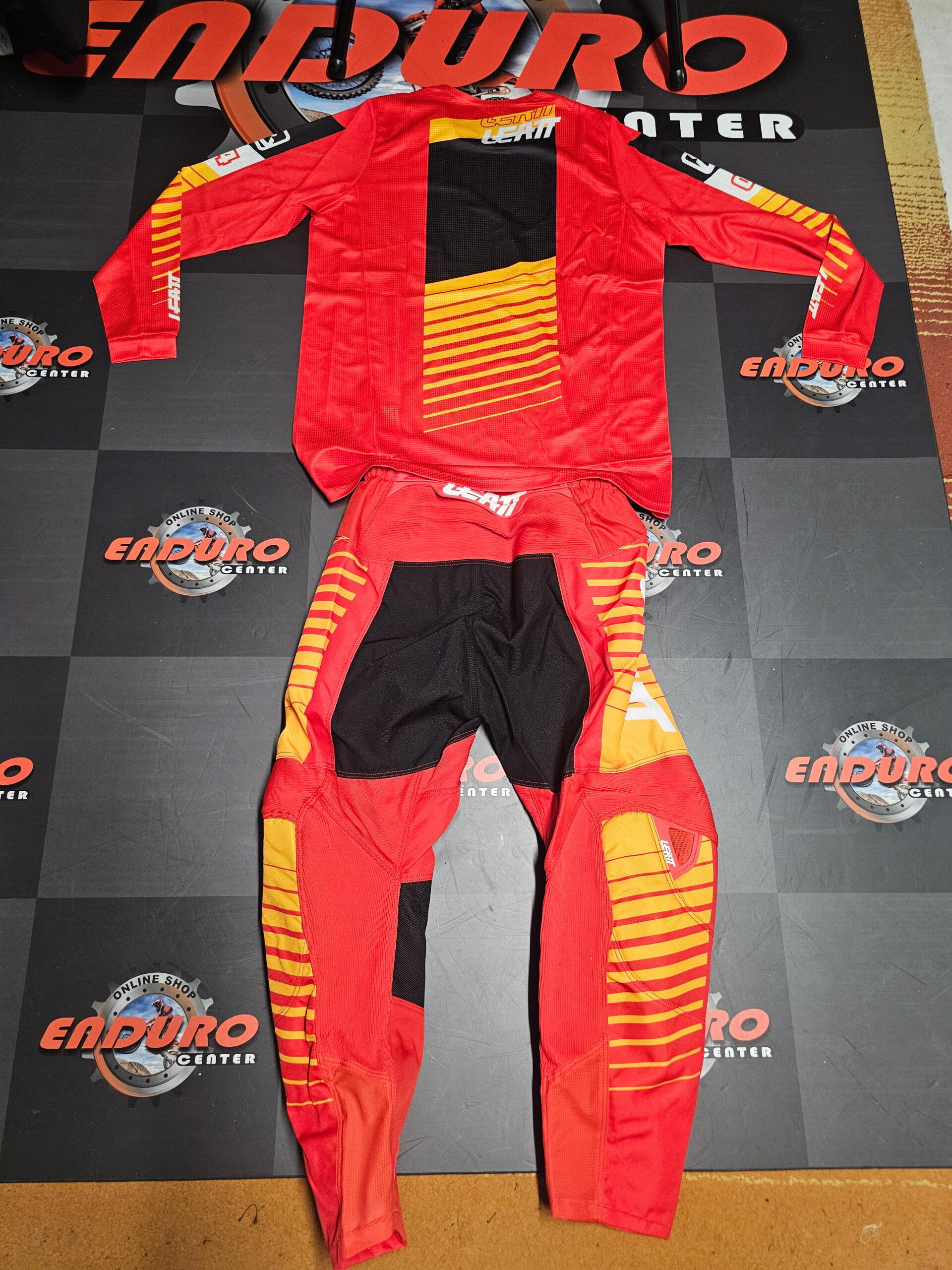 FATO LEATT MX GPX 3.5 RED RD/YLW/BLK 5 FATO LEATT MX GPX 3.5 RED RD/YLW/BLK - Image 5