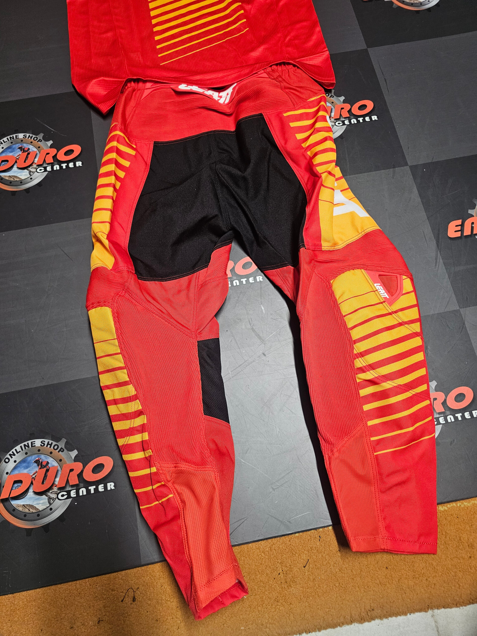 FATO LEATT MX GPX 3.5 RED RD/YLW/BLK 7 FATO LEATT MX GPX 3.5 RED RD/YLW/BLK - Image 7