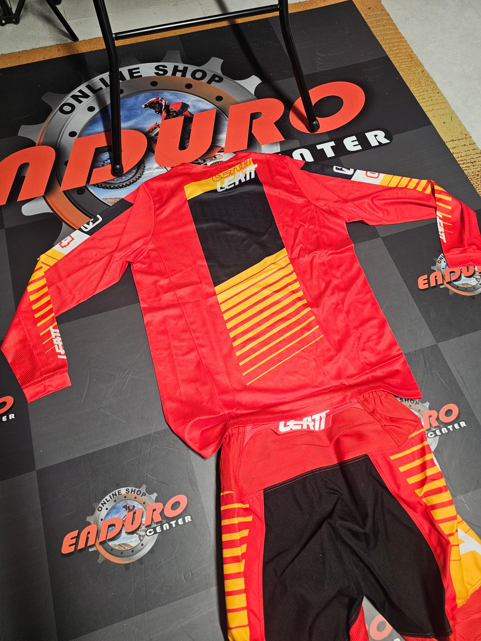 FATO LEATT MX GPX 3.5 RED RD/YLW/BLK 6 FATO LEATT MX GPX 3.5 RED RD/YLW/BLK - Image 6