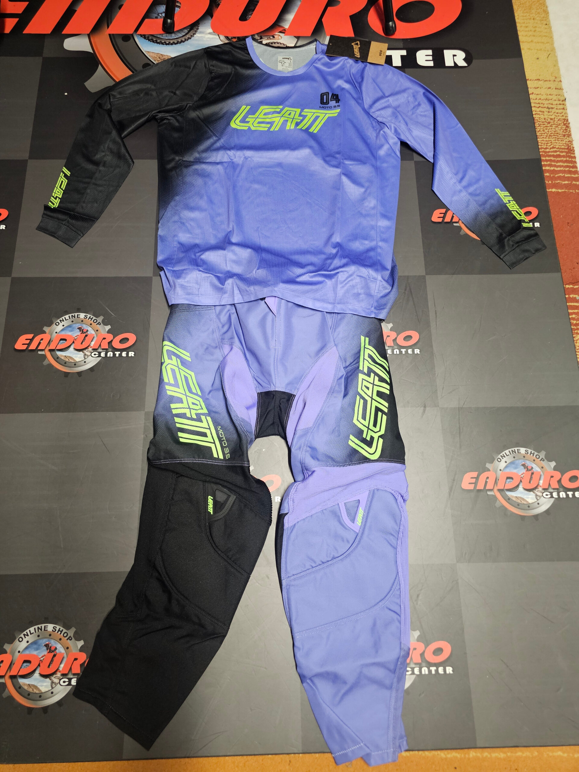 FATO LEATT MX GPX 3.5 ARGON PURPLE PRPL/BLK 2 FATO LEATT MX GPX 3.5 ARGON PURPLE PRPL/BLK - Image 2