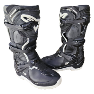 BOTAS USADAS ALPINESTARS TECH 3 ENDURO WTRPROOF BLK/WHT